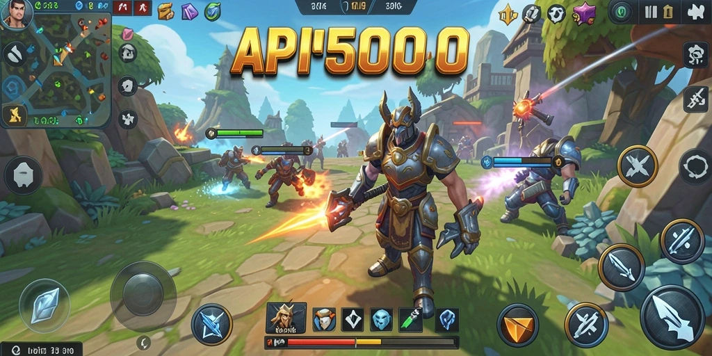 Tampilan gameplay seru dan strategi mendalam di API5000.