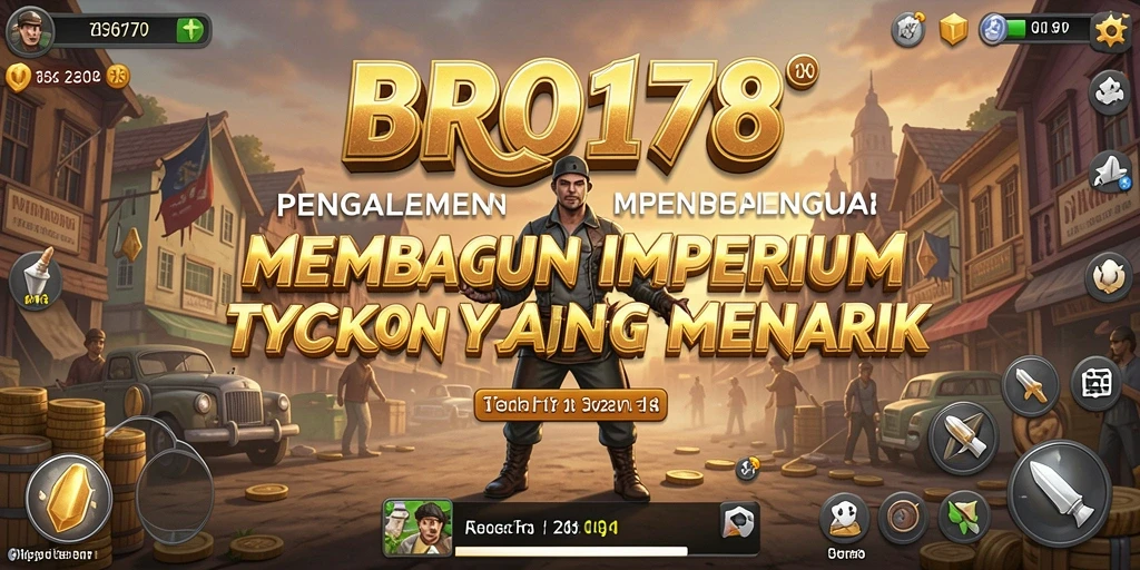 Screenshot menunjukkan keseruan gameplay Tycoon BRO178.