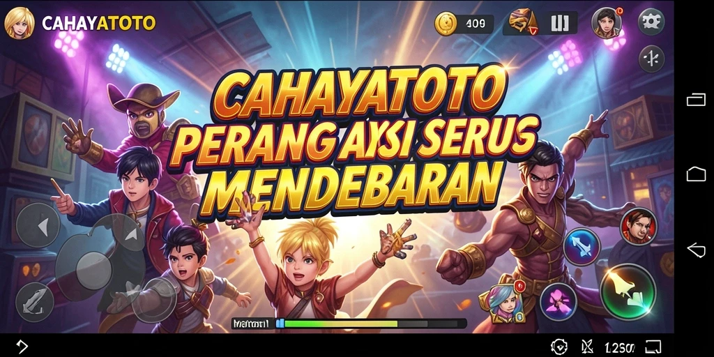 Tampilan gameplay CAHAYATOTO yang memukau dan penuh aksi.