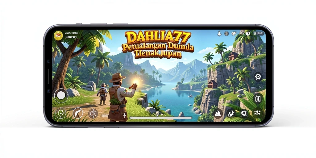 Tangkapan layar utama DAHLIA77 yang menunjukkan petualangan seru di dunia terbuka.