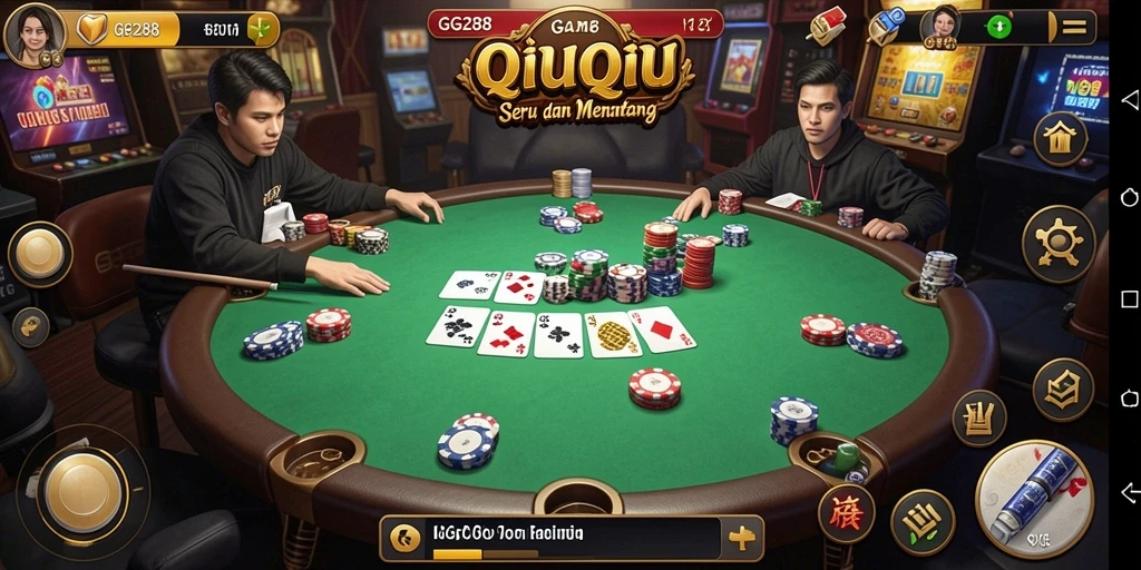 Gameplay GG288 yang seru dan mendebarkan saat bermain QiuQiu.