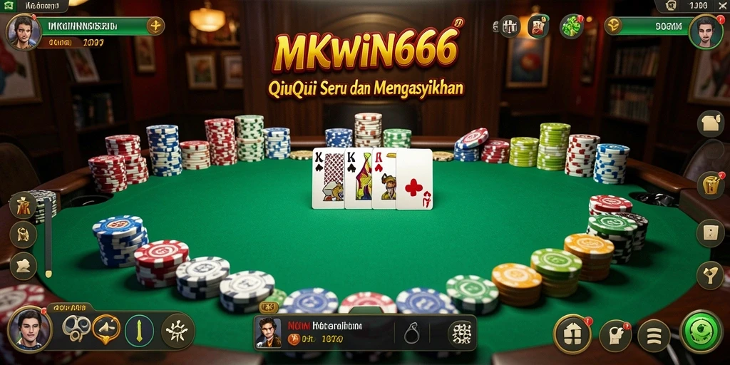 Tampilan gameplay QiuQiu yang menarik di MKWIN666.