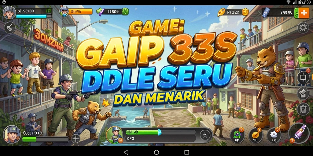 Tampilan menarik dengan gameplay santai dan menyenangkan.