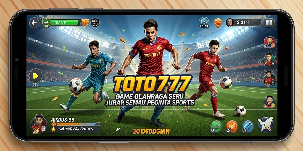 Screenshot gameplay TOTO777 memperlihatkan aksi seru dalam permainan olahraga.