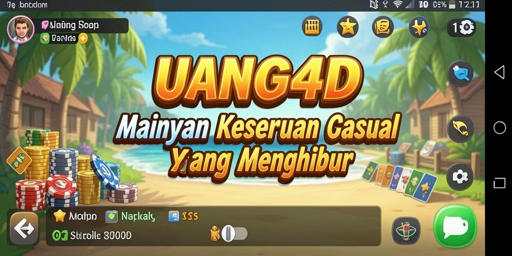 Tangkapan layar dari gameplay UANG4D yang penuh keseruan.