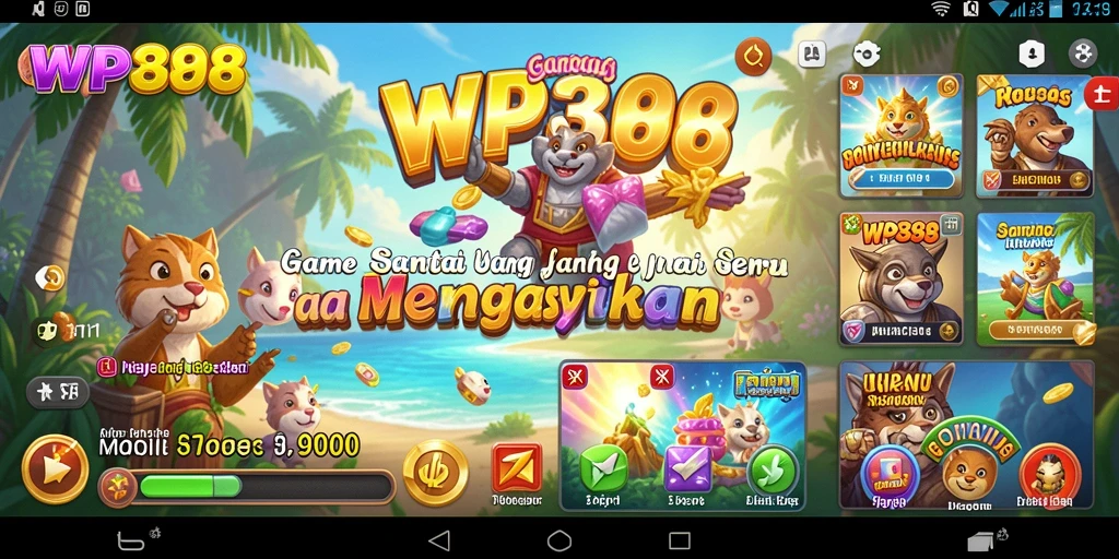 Tampilan gameplay WP888 yang menarik dan seru.