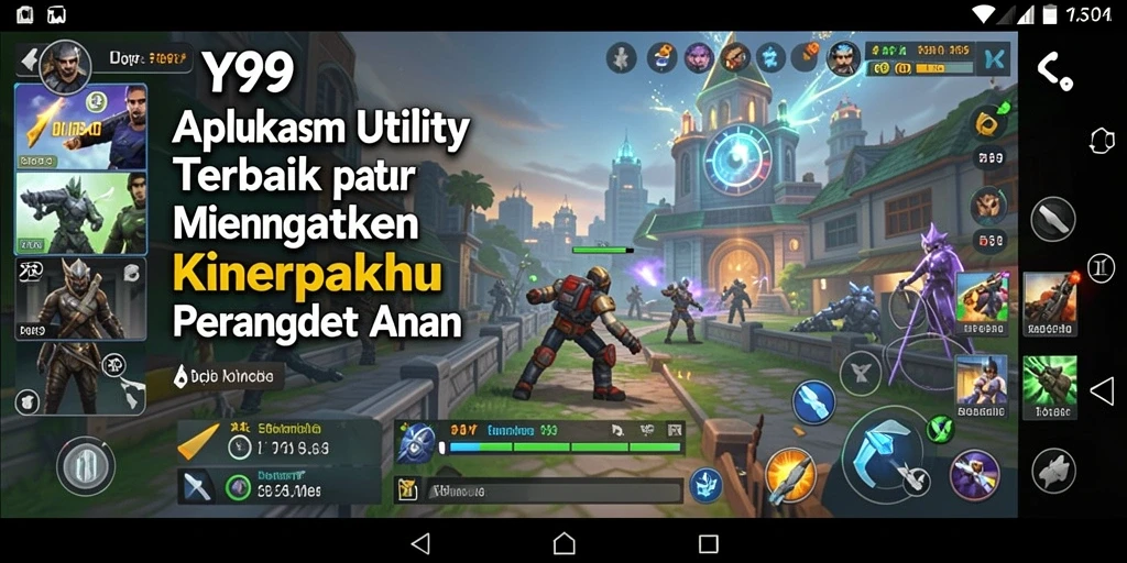 Tampilan antarmuka Y89 yang ramah pengguna dan fungsional.